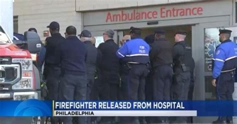 Philly Firefighter Released From Hospital After Injury Cbs Philadelphia