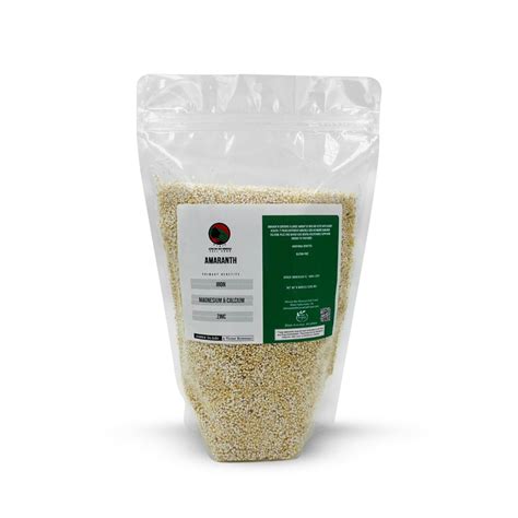 Organic Amaranth African Bio Mineral Cell Food