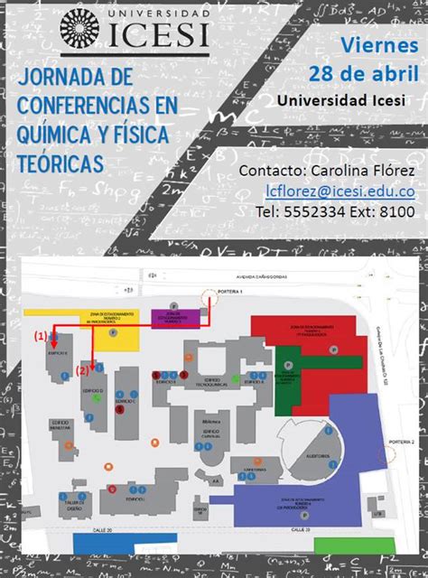 Jornada De Conferencias En Química Y Física Teóricas 28 De Abril De 2017 Facultad De