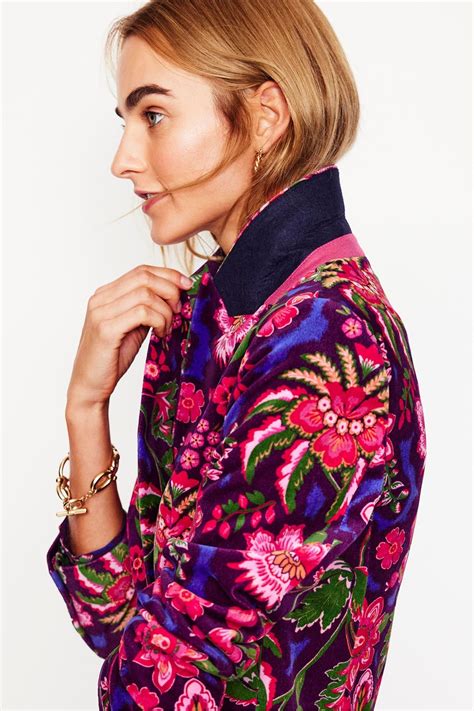 Buy Boden Pink Velvet Marylebone Blazer from the Next UK online shop