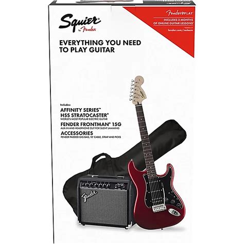 Squier Candy Apple Red Guitar Center