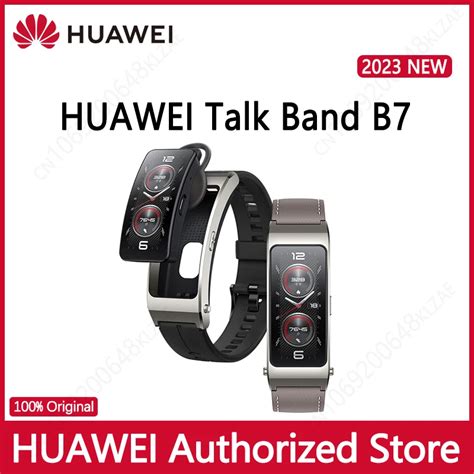 Huawei TalkBand B7 Smart Wristband Bluetooth 5.2 1.53 Inch AMOLED ...