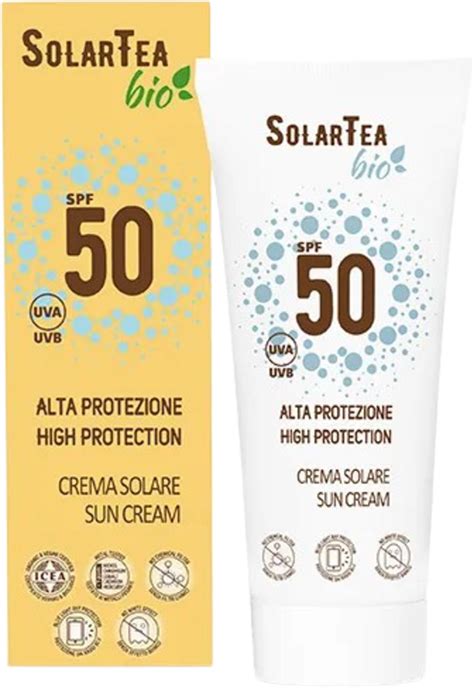 BEMA COSMETICI SolarTea Sonnencreme LSF 50 100 Ml Ecco Verde Onlineshop