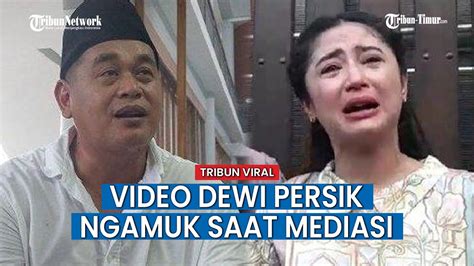 Suasana Panas Dewi Persik Ngamuk Teriak Saat Mediasi Dengan Ketua RT