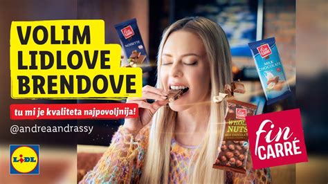 VOLIM LIDLOVE BRENDOVE Fin Carré čokolada I Lidl Hrvatska YouTube