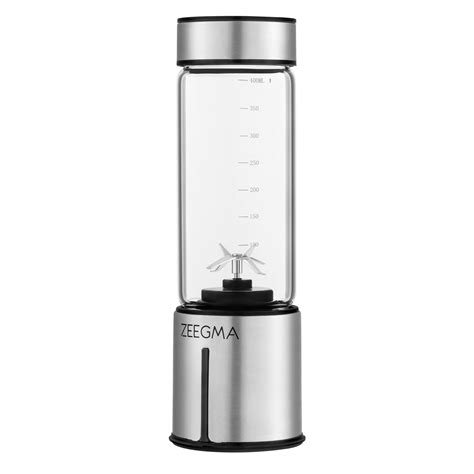 Mini Blender Portabil Electric Zeegma Vitamine Go Plus Argintiu Usb C