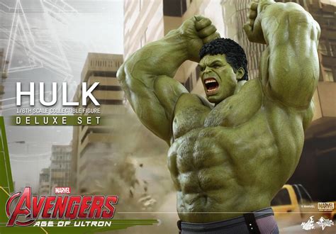 Avengers Age Of Ultron Hot Toys Hulk Deluxe Set Mms Marvel Toy News