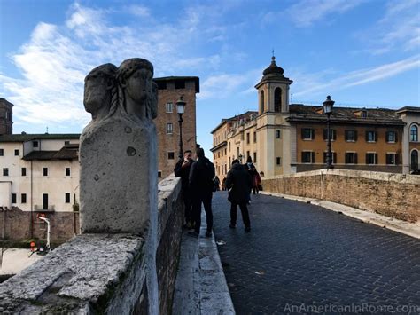 Ponte Fabricio The Oldest Bridge In Rome An American In Rome