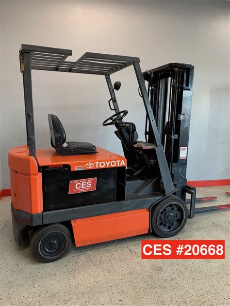 Ces Toyota Fbcu Electric Forklift