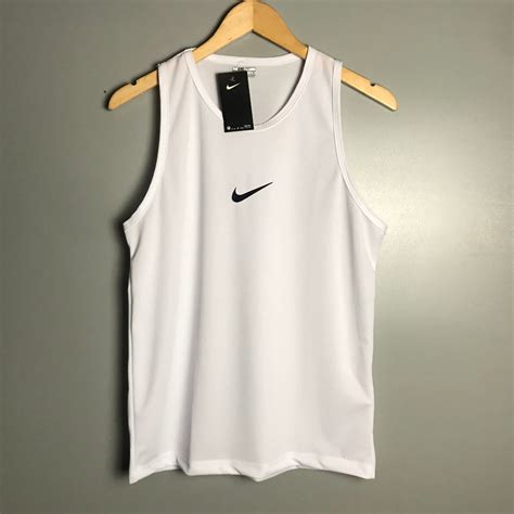 Regata DRYFIT NIKE Estampa Em SILK BRANCO Alta Qualidade Shopee