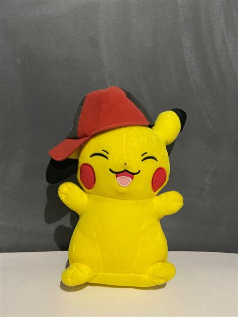 pikachu plushie, Hobbies & Toys, Toys & Games on Carousell