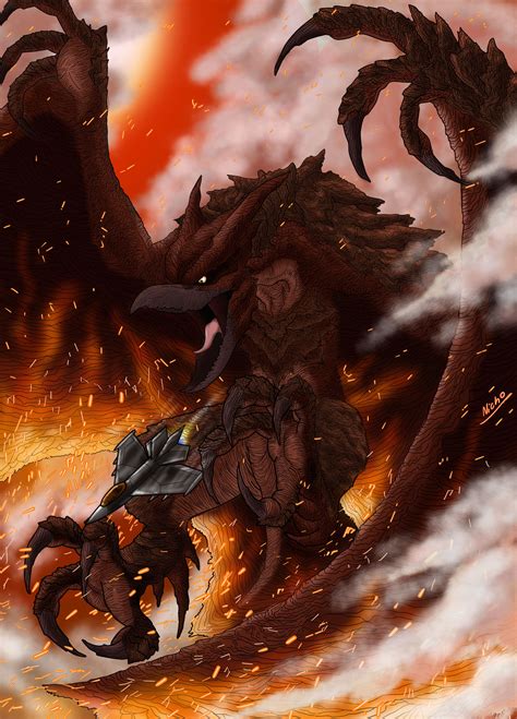 Rodan the Fire Demon by C00laise on DeviantArt