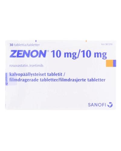 Zenon 10 10 Mg Filmdrasjerte Tabletter 30stk Apotek 1