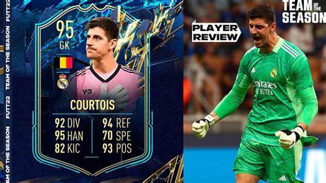 EL MEJOR PORTERO DE LA LIGA SANTANDER Courtois TOTS 95 Review