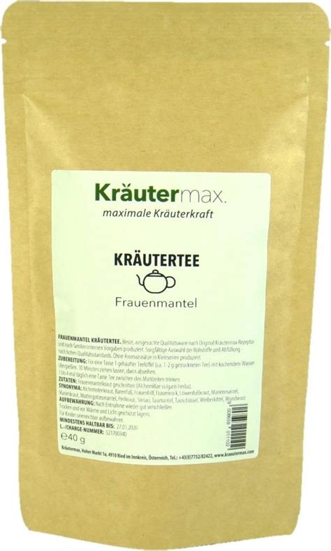 Infusion à l Herbe d Alchémille 40 g Kräuter Max Boutique en ligne