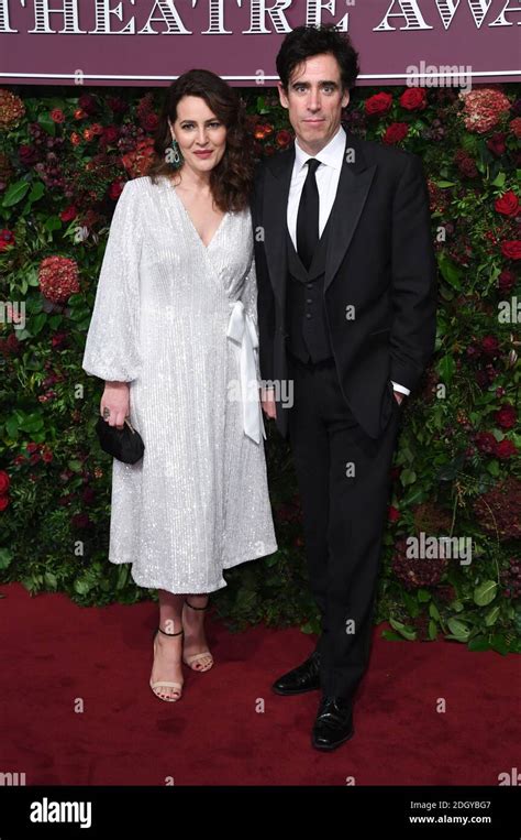 Louise Delamere and Stephen Mangan attending the 65th Evening Standard ...