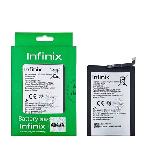Jual Battery Batu Batre Batrai Baterai Bl Gx Infinix Hot Lite Hot S Nfc Note Lite Note