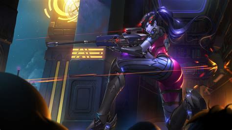 2048x1152 Widowmaker Overwatch 4k Game Artwork Wallpaper 2048x1152 Resolution Hd 4k Wallpapers