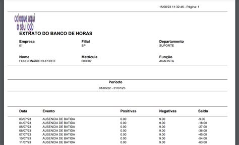 Rh Linha Protheus Meu Rh Como Gerar O Extrato De Banco De Horas