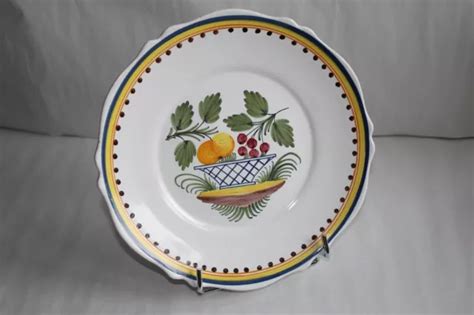 Assiette Fa Ence De Malicorne Emile Tessier Diam Tre Cm Eur