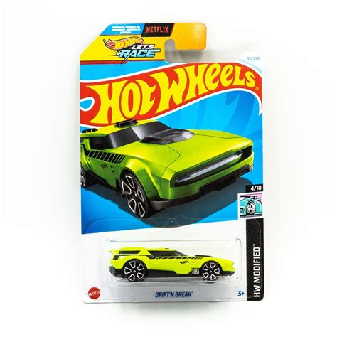 Машинка Hot Wheels Drift N Break Green Новинка Case F купить с доставкой по выгодным