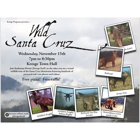 Wildlife show in Santa Cruz - Backpacking Light