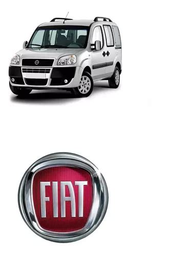 Emblema Grade Fiat Doblo Vermelho Parcelamento