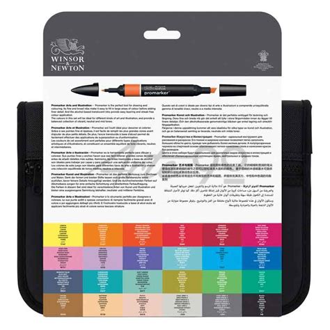 Astuccio Da 24 Promarker Art Illustration Arte90