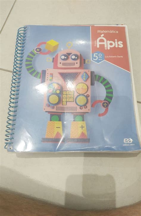 Livro Ápis Matemática 5 Ano Respostas 2023 - Livro Ápis Matemática 5 Ano | Livro Livro Usado 136546305 | enjoei