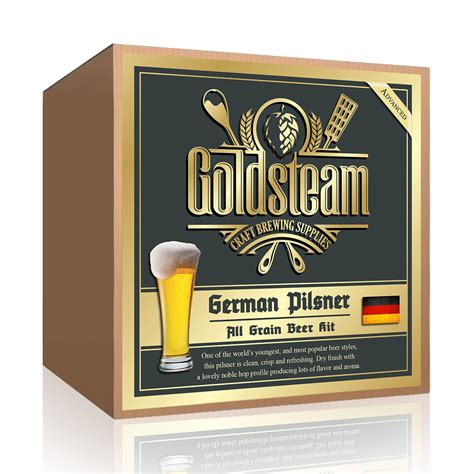 German Pilsner All Grain Beer Kit - 5 Gallon Beer Making Kit