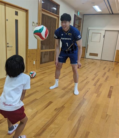 パナソニック パンサーズ公式 On Twitter 【パンサーズ情報】 🏐枚方市 連携交流事業2023🏐 本日は枚方市の明善めぐみ園にて