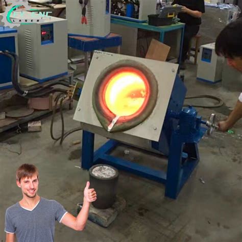 Medium Frequency Induction Melting Furnace For Small Metal Melting