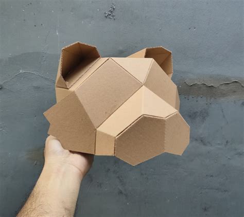 Cardboard Tiger Hat Templates