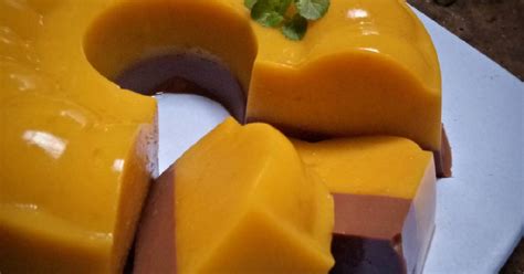 Resep Puding Mangga Lapis Coklat Oleh IfaRaa Cookpad