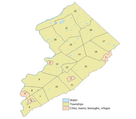 Image: Warren County, New Jersey Municipalities