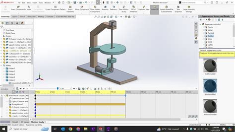 SolidWorks Conception D Une Machine De Coupe A Lame Verticale YouTube