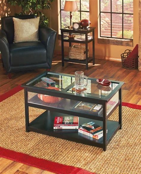 The Beauty Of Glass Display Coffee Tables - Coffee Table Decor