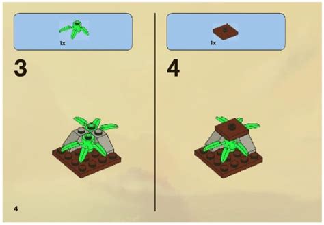 Lego Instructions For Set 2258 Ninja Ambush Ninjago Pilot Season