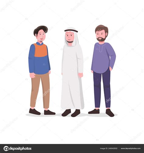 Muslim Man Cartoon