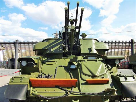 Spotted...cars in Moscow: Shilka on Display