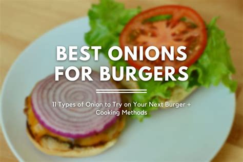 11 Best Onions For Burgers Cooking Styles Everyday Homemade