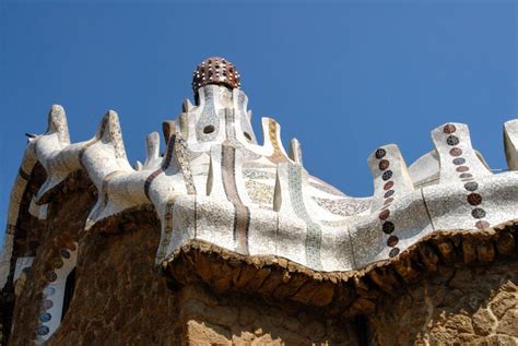 Barcelona Spain Park Guell - Classroom Clip Art