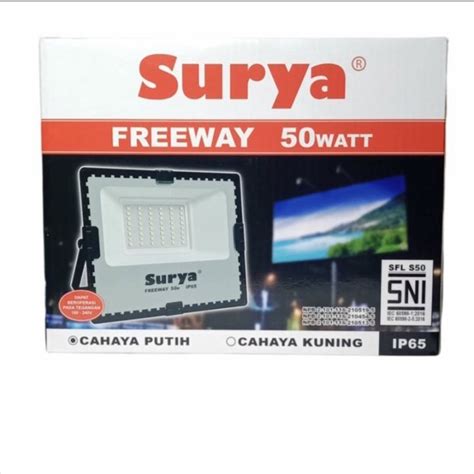 Lampu Sorot Led Surya Freeway Watt Flood Light Surya Freeway W