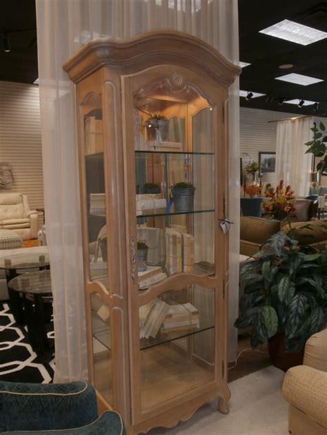 Ethan Allen Mission Style Curio Cabinet Cabinets Matttroy