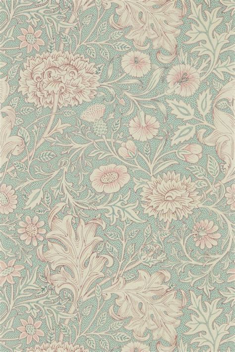 Buy Morris Co Blue Double Bough M Wallpaper From The Next Uk