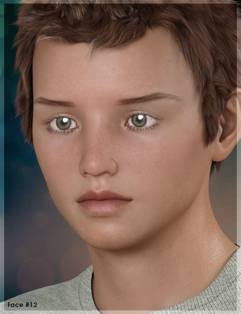 Face IT Tween Ryan 7 Daz 3D