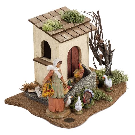 Gallinaia Presepe Fontanini Villaggio Cm 12 Vendita Online Su HOLYART