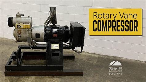 Used Mattei 55 EM150 Rotary Vane Compressor For Sale At Steep Hill