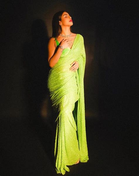 Priyanka Chopra Redefines Glamour In A Mesmerizing Lime Green Sequin