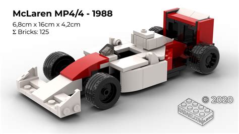 LEGO MOC McLaren MP4 4 By Rabasz Rebrickable Build With LEGO